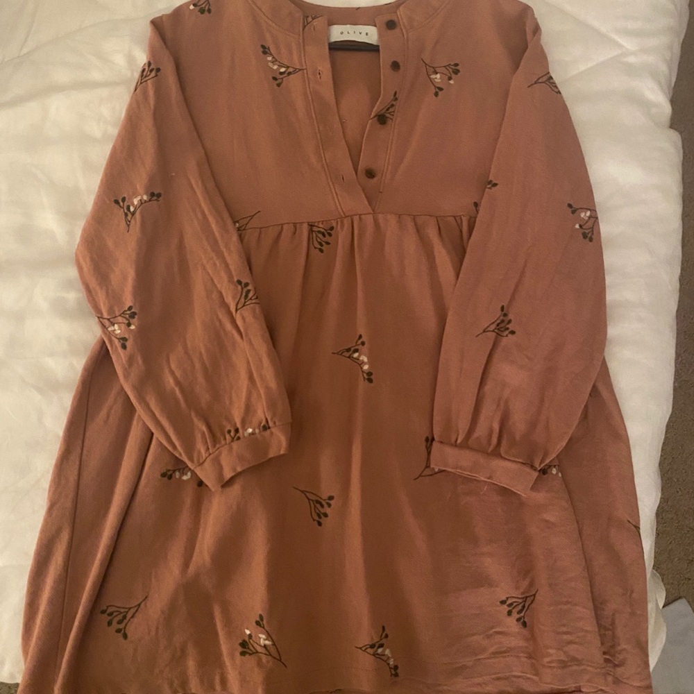 Mini, mauve dress from Olive